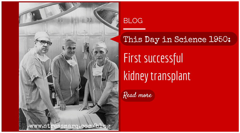 This Day in Science June 17th 1950 - First kidney transplant