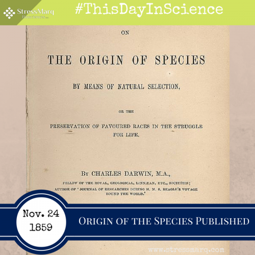 Origin of Species Published Nov. 24 1859 - This Day In Science