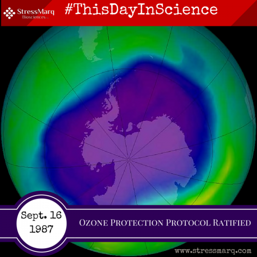 This Day in Science Sept. 16 1987 - Ozone Protection Protocol Ratified