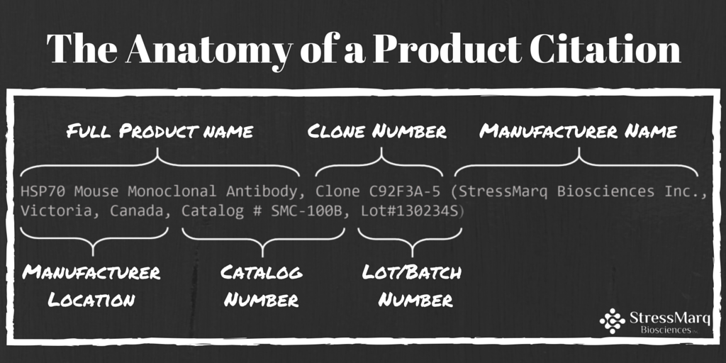 The Anatomy of a Product Citation
