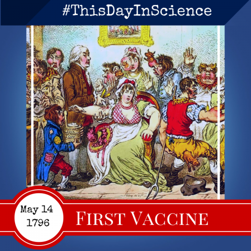 First Vaccine Administered May 14, 1796 - This Day in Science