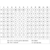 Diagram of the Triplicate Sample Plate Format for the Dibromo-tyrosine ELISA Kit MOLECULAR SIGNATURE® - SKT-140