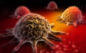 3D illustration of cancer cells from Adobe Stock